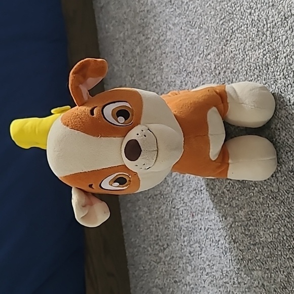 Build-A- Bear Rubble and Skye Paw Patrol Nickelodeon with excavator and jetpack - Picture 1 of 10